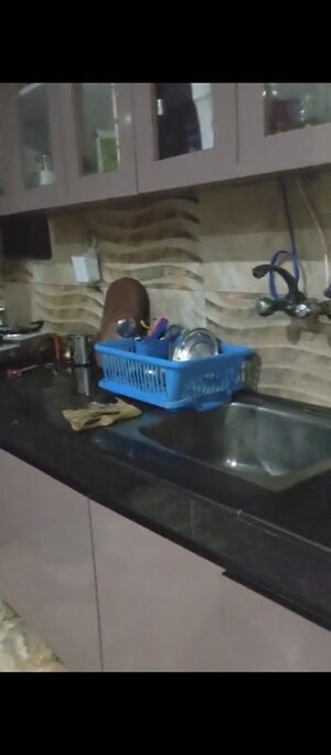 Kitchen in 3 BHK Independent House at RWA Jalvayu Vihar, Sector 25 – for Rent
