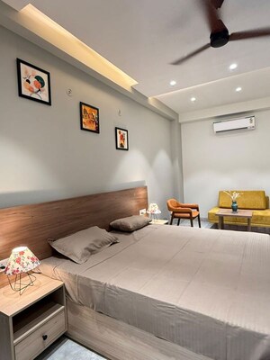 Living Room in Studio Builder Floor at Sector 39 – for Rent