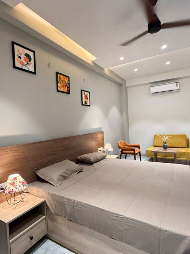 Living Room, sector 38 Studio 648 Sq.Ft. Builder Floor In Sector 38 Gurgaon 10607560