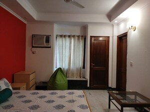 Living Room in 3 BHK Builder Floor at Nehru Enclave – for Rent