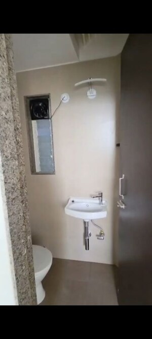 Bathroom in 1 BHK Apartment at Group Satellite Aarambh, Malad East – for Rent