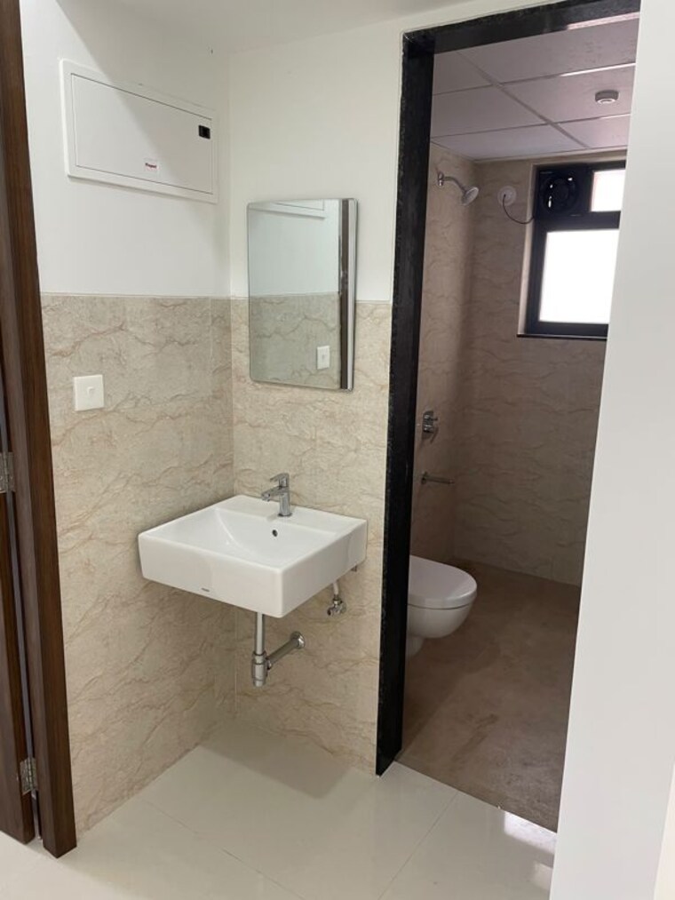 Bathroom, shapoorji-pallonji-sensorium 2 Bedroom 700 Sq.Ft. Apartment In Hinjewadi Pune 10607575