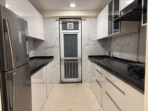 Kitchen in 2 BHK Apartment at Ruparel Ariana, Parel – for Rent