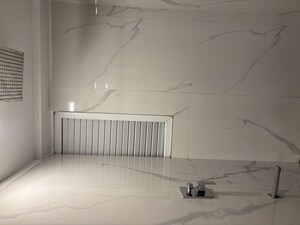Bathroom in 2 BHK Apartment at Ruparel Ariana, Parel – for Rent