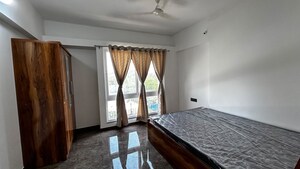 Bedroom in 1 BHK Apartment at Magarpatta City Heliconia, Hadapsar – for Rent