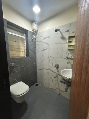 Bathroom in 2 BHK Apartment at Santacruz West – for Rent