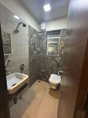Bathroom in 2 BHK Apartment at Santacruz West – for Rent