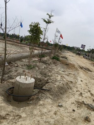 Plot Area in  Plot at Krishna Iscon Valley, Gosainganj – for Sale
