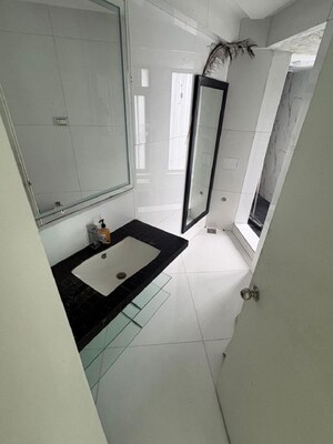 Bathroom in 3 BHK Apartment at Khar West – for Rent