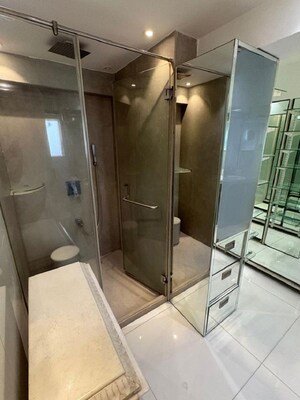 Bathroom in 3 BHK Apartment at Khar West – for Rent