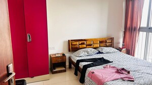 Bedroom in 3 BHK Apartment at Magarpatta Jasminium, Hadapsar – for Rent