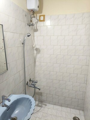 Bathroom in 3 BHK Apartment at Magarpatta Sylvania, Hadapsar – for Rent