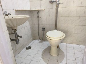 Bathroom in 3 BHK Apartment at Magarpatta Sylvania, Hadapsar – for Rent