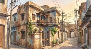  Independent House – Exterior View View at Jainpur - for Sale