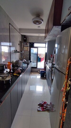 Kitchen in 3 BHK Apartment at Poonam Vaishno Heights, Malad East – for Sale