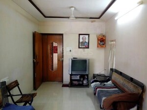 Living Room in 2 BHK Apartment at Marathon Cosmos, Mulund West – for Rent