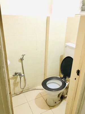 Bathroom in 3 BHK Apartment at Magarpatta Grevillea, Hadapsar – for Rent