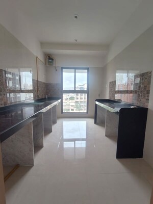 Kitchen in 3.5 BHK Apartment at Sheth Auris Serenity Tower 3, Malad West – for Rent