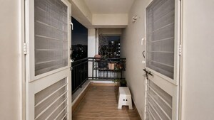 Balcony in 2 BHK Apartment at Prkriti Surbhi Mangalam, Dhanori – for Rent