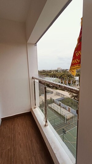 Balcony in 3 BHK Apartment at Confident Oxygen, Sarjapur Road – for Rent