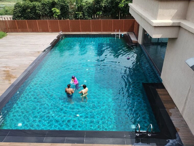 Swimming Pool, panchshil-eon-waterfront-ii 4 Bedroom 4200 Sq.Ft. Apartment In Kharadi Pune 10607837