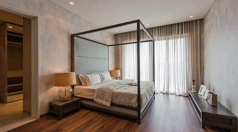Bedroom, panchshil-eon-waterfront-ii 4 Bedroom 4200 Sq.Ft. Apartment In Kharadi Pune 10607837