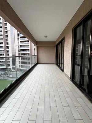 Balcony in 4 BHK Apartment at Panchshil Eon Waterfront II, Kharadi – for Sale