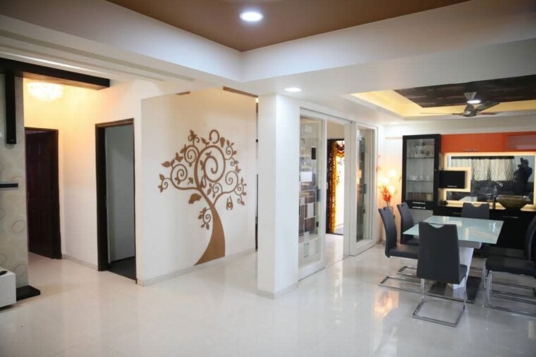 Living Room, alpine-eco 5 Bedroom 3214 Sq.Ft. Penthouse In Doddanekundi Bangalore 10607853
