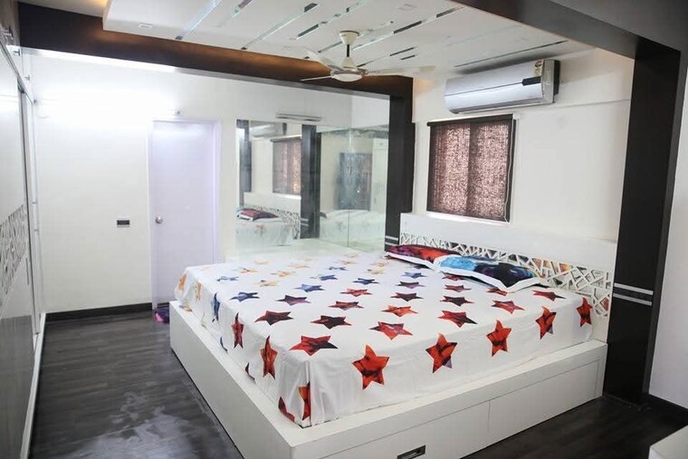 Bedroom, alpine-eco 5 Bedroom 3214 Sq.Ft. Penthouse In Doddanekundi Bangalore 10607853
