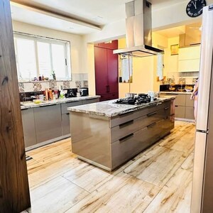 Kitchen in 4 BHK Apartment at Marvel Zephyr, Kharadi – for Sale