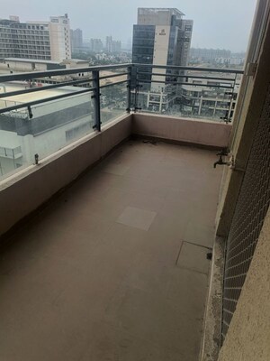Balcony in 4 BHK Builder Floor at Eros Rosewood Villas, Sector 50 – for Rent