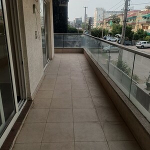 Balcony in 4 BHK Builder Floor at Eros Rosewood Villas, Sector 50 – for Rent