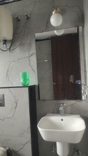 Bathroom in 3 BHK Builder Floor at Jubilee Hills – for Rent