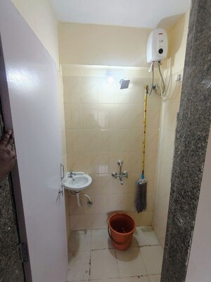Bathroom in 1 BHK Apartment at Sainath CHS, Worli – for Rent
