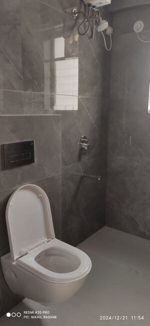 Bathroom in 1 BHK Apartment at Futuristic Millefiori, Wakad – for Sale