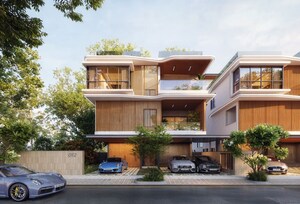 4 BHK Villa – Exterior View View at Raghava Sage, Kollur - for Sale