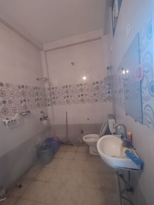 Bathroom in 1 BHK Builder Floor at RWA Apartments Sector 12, Sector 12 – for Rent