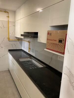 Kitchen in 3.5 BHK Apartment at Whiteland Blissville, Sector 76 – for Rent