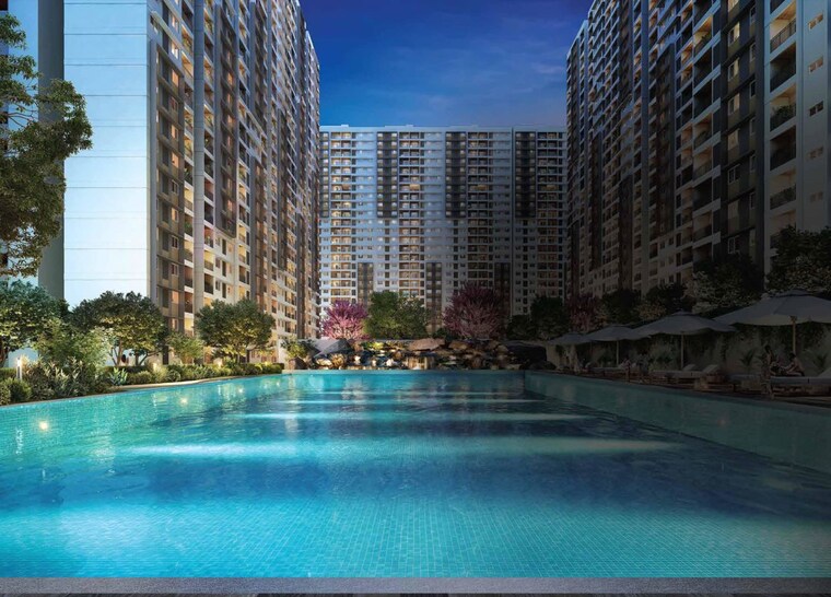Swimming Pool, adarsh-welkin-park 3 Bedroom 1867 Sq.Ft. Apartment In Sarjapur Road Bangalore 10607924