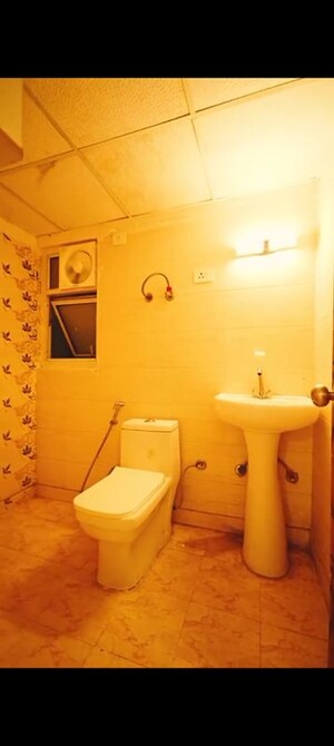Bathroom in 2 BHK Apartment at Mittal Rajnagar Residency, Raj Nagar Extension – for Sale