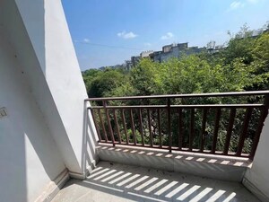 Balcony in 2 BHK Builder Floor at Chattarpur – for Rent