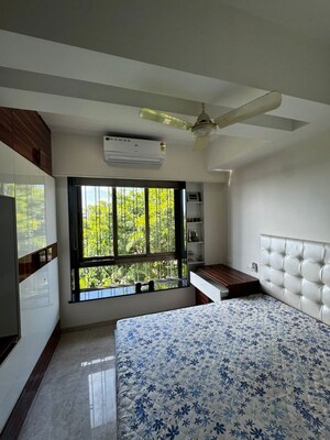 Bedroom in 3 BHK Apartment at Adani Ten BKC, Bandra East – for Rent