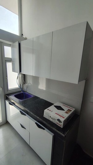 Kitchen in 1 BHK Apartment at Sarvottam NX One, Tech Zone 4 Greater Noida – for Rent