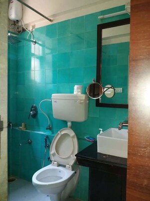 Bathroom in 2 BHK Apartment at Atlanta Santacruz West, Santacruz West – for Rent