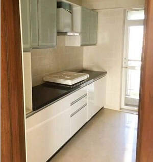 Kitchen in 3 BHK Apartment at Mehta Lilium, Santacruz West – for Rent