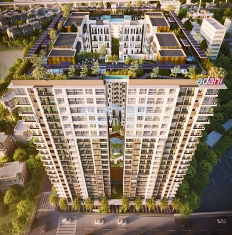 Master Plan, adani-the-views 2 Bedroom 834 Sq.Ft. Apartment In Ghatkopar East Mumbai 10608004