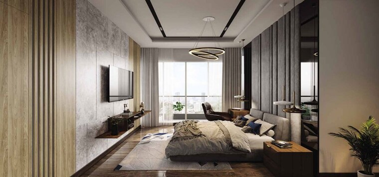 Bedroom, adani-the-views 2 Bedroom 834 Sq.Ft. Apartment In Ghatkopar East Mumbai 10608004
