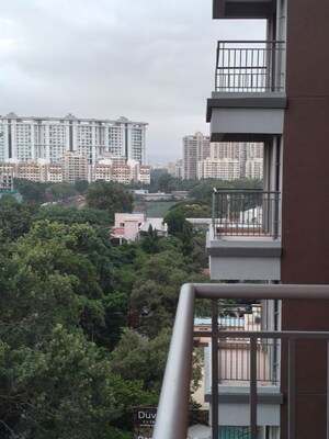 Balcony in 2 BHK Apartment at Pristine ILife, Mundhwa – for Rent
