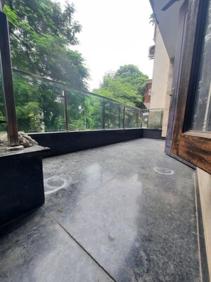 Balcony in 3 BHK Builder Floor at Malviya Nagar – for Rent