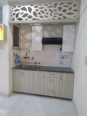 Kitchen in 1 BHK Builder Floor at Chauhan Residency Noida, Sector 45 – for Rent
